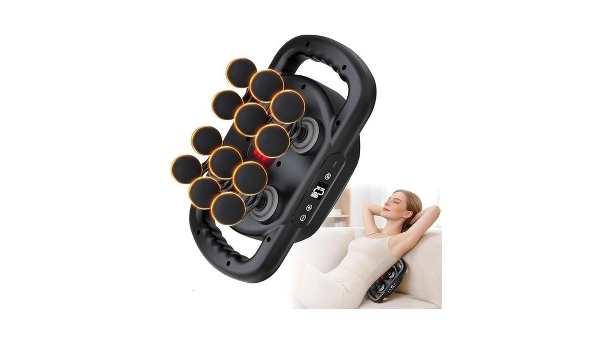 Adampark Massage Gun Deep Tissue Percussion Back Massager For Muscle