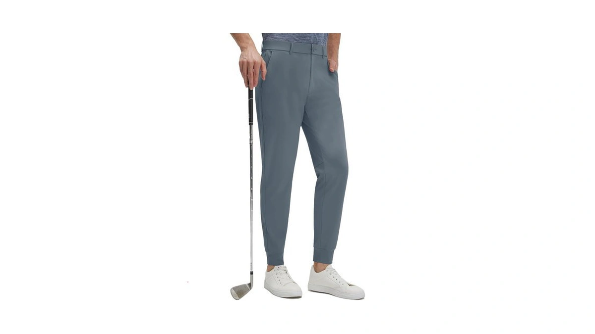 M Maelreg Mens Joggers With Pockets Slim Fit 4-way Stretch