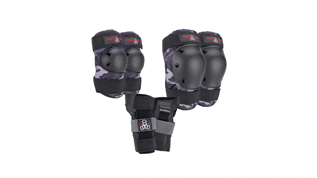 Triple Eight Saver Series 3-pack Pad Set– Ideal For Skateboarding,