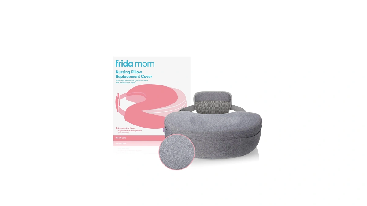Frida Mom Nursing Pillow Cover, Easy-to-clean Replacement Cover, Soft Fabric,