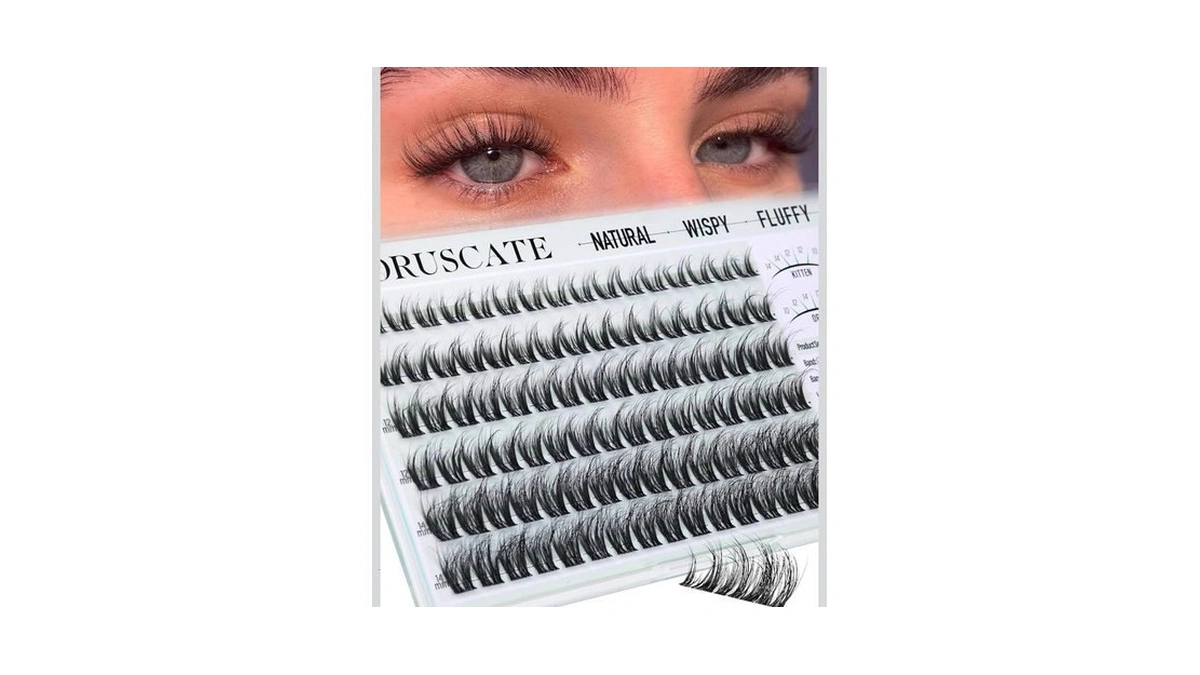 Coruscate Lash Clusters Wispy Eyelash Clusters Natural Spider Lashes