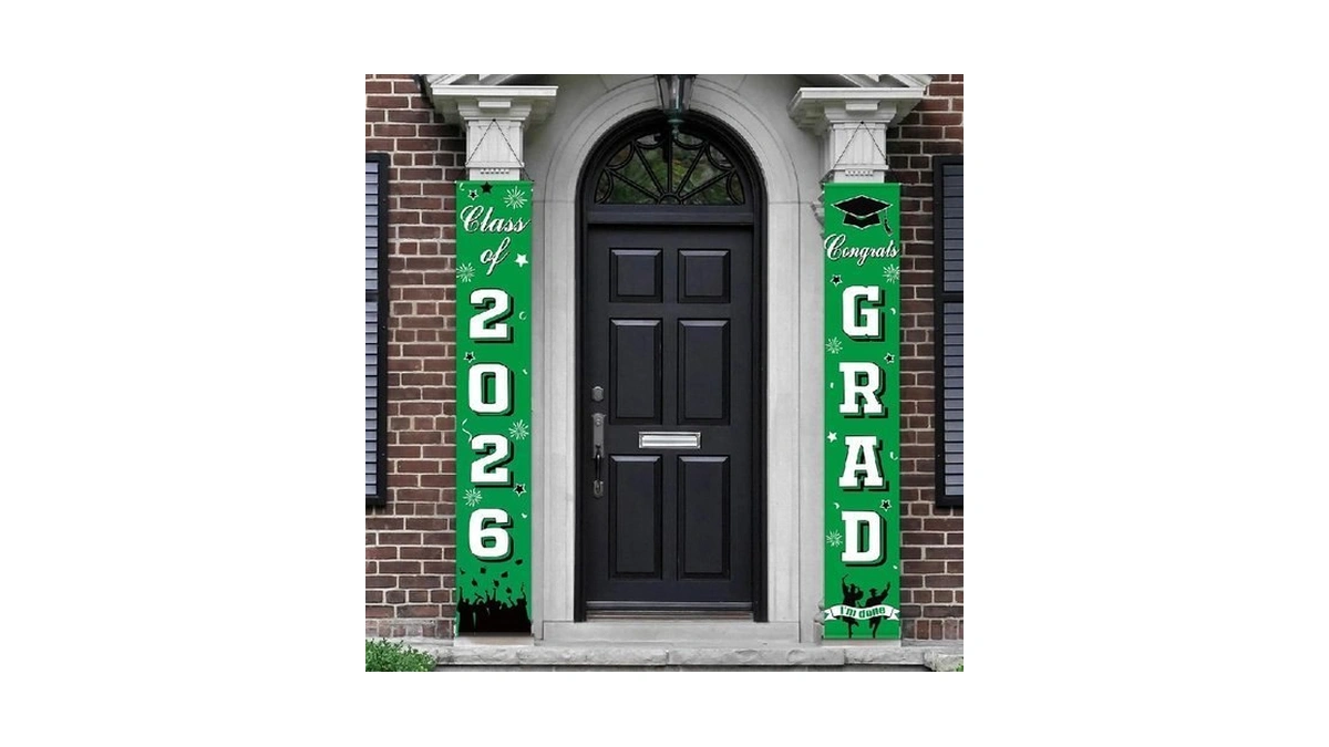 Chinco Graduation Decorations Class Of 2026 Graduation Banners Congrats Grad