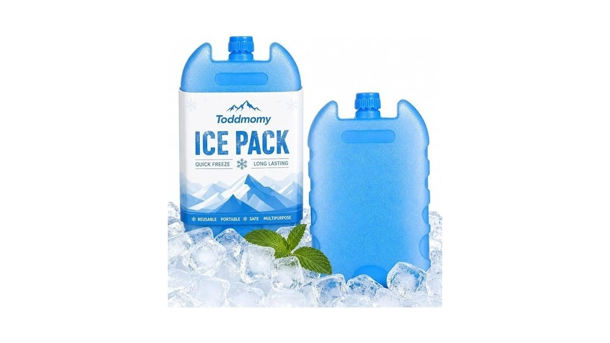 Toddmomy 2 Pcs Reusable Ice Packs For Portable Air Conditioner