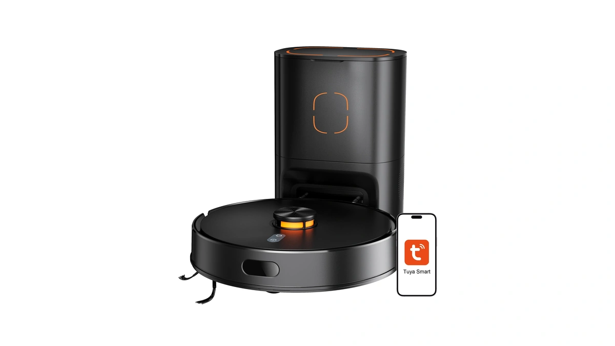 Wsuane Robot Vacuum And Mop Combo, 90-day Self-emptying, 10,000 Pa
