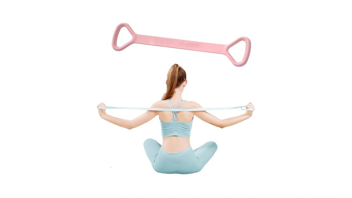 Figure 8 Resistance Band, Arm Back Shoulder Exercise Elastic Rope