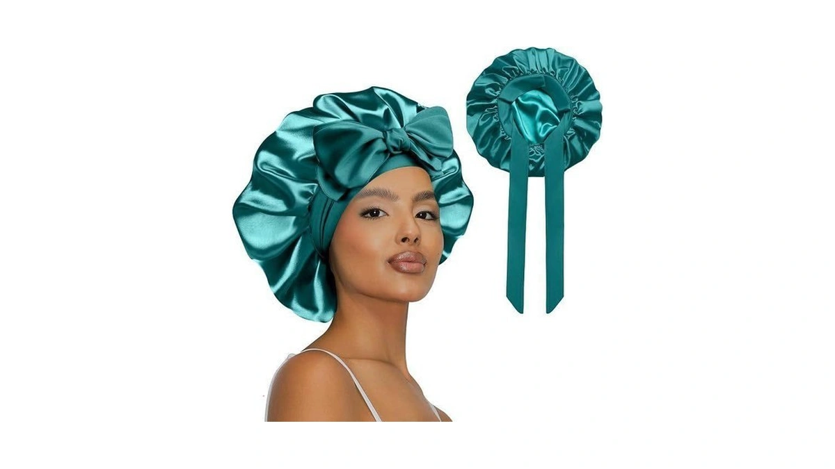 Vettres Hair Bonnet For Sleeping Satin Bonnet Silk Sleep Bonnets
