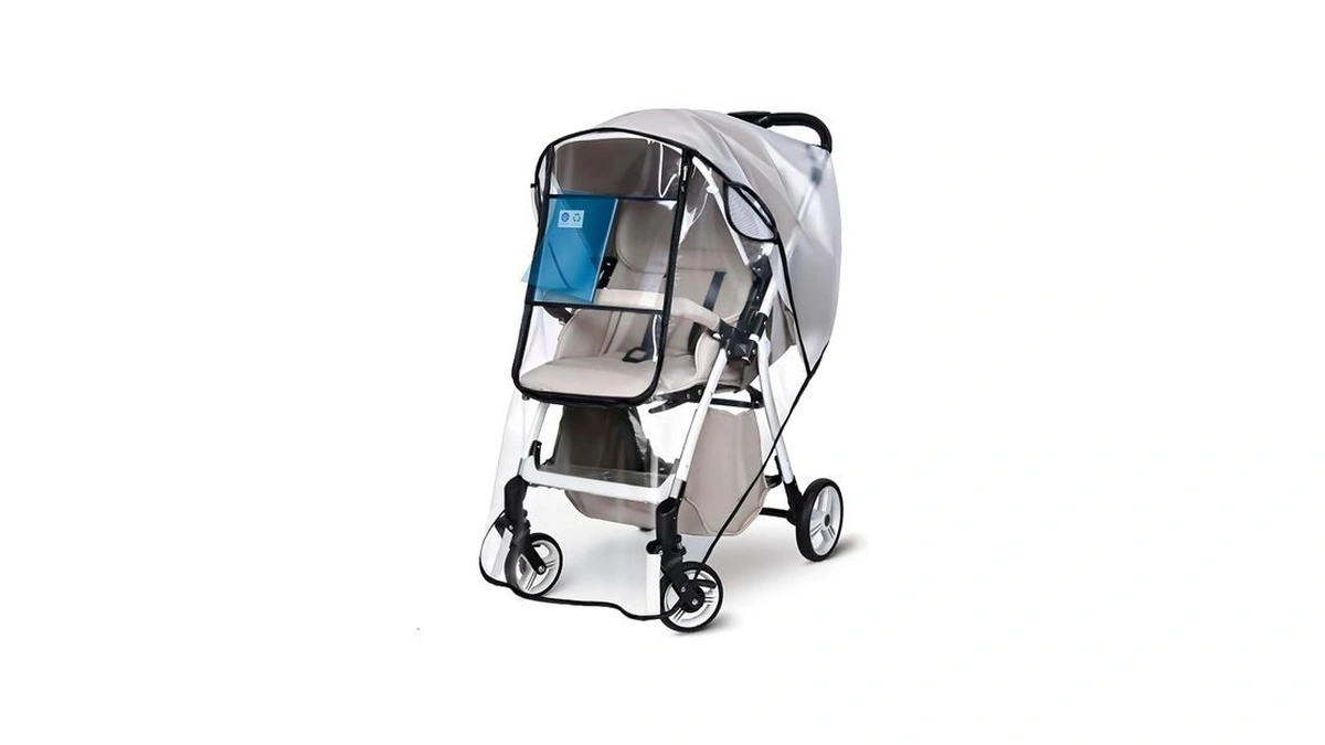 Bemece Stroller Rain Cover, Universal Stroller Accessory, Baby Travel Weather