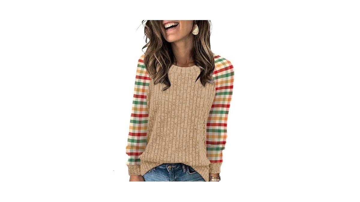 Wiholl Womens Tops Winter Clothing For Women Long Sleeve Sweaters