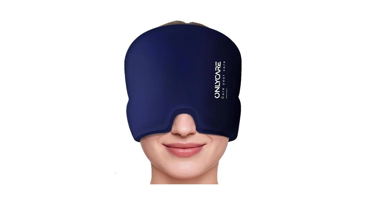 Onlycare Migraine Relief Cap, Headache Relief Cold Cap With Odorless