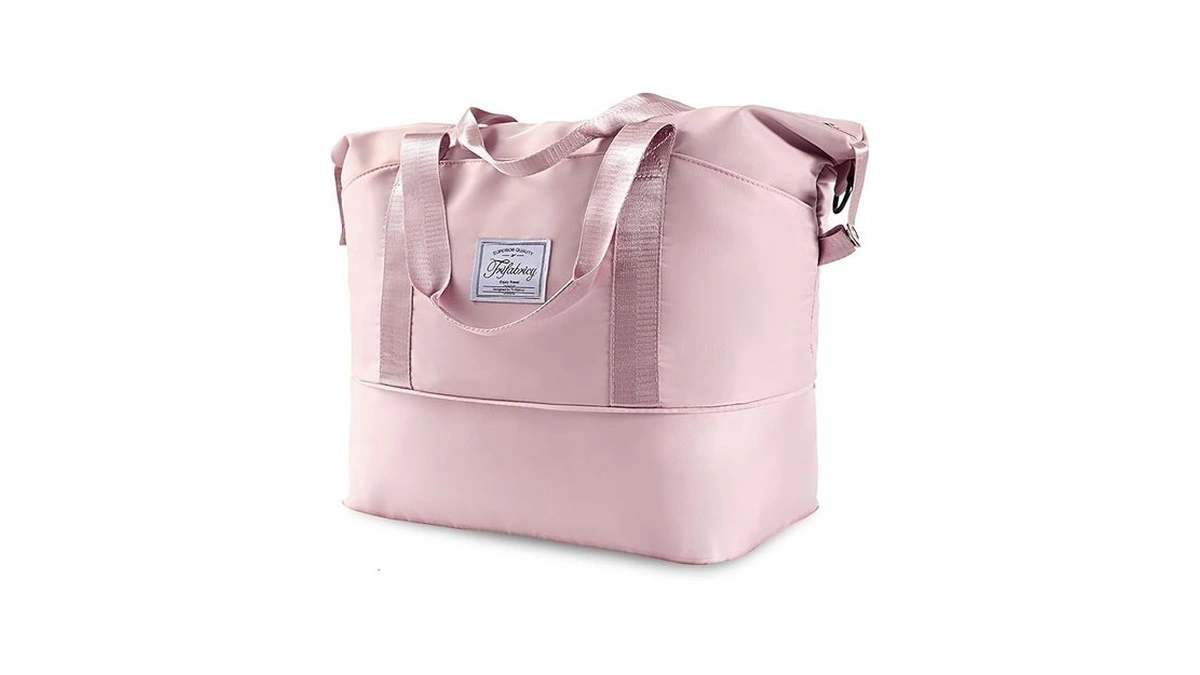 Travel Duffel Bag - Large Shoulder Weekender Overnight Bag, Carry