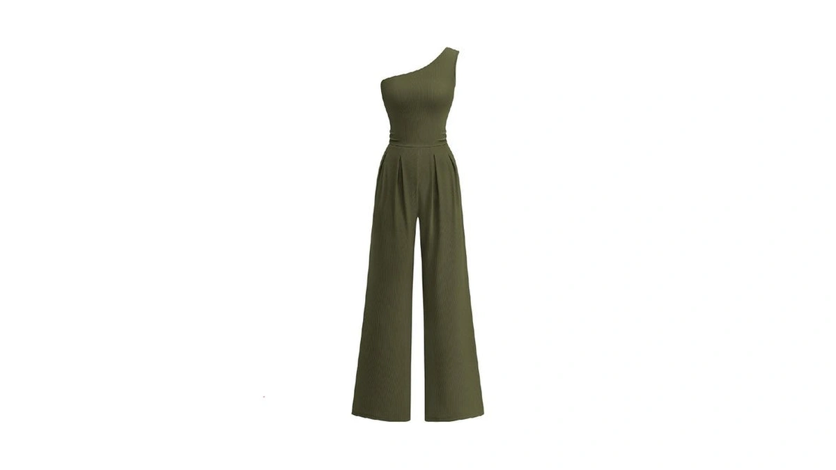 Kirundo One Shoulder Formal Jumpsuits