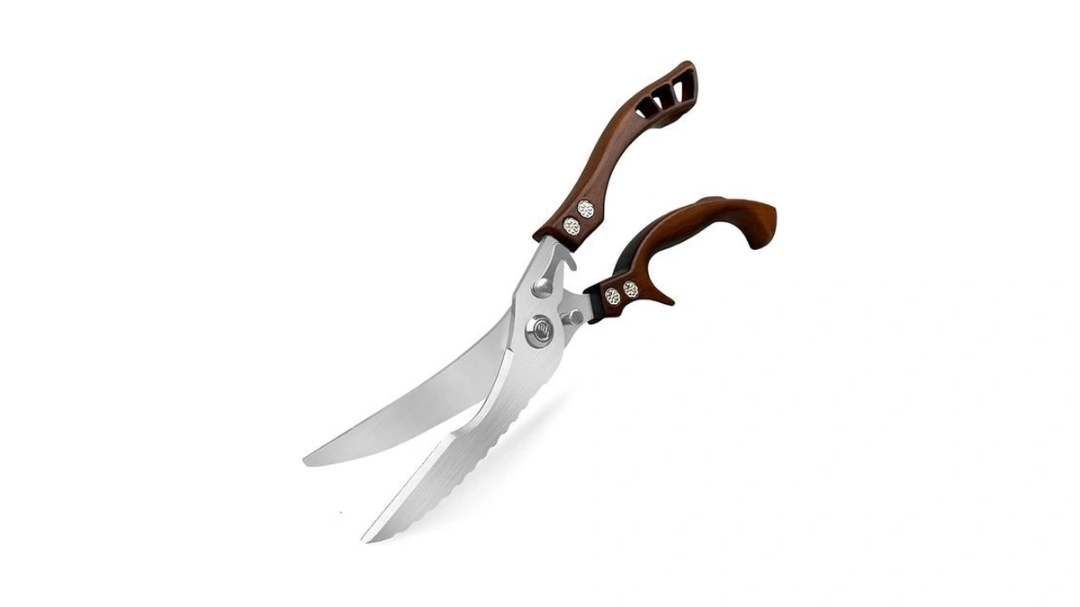 Lupogrigio Kitchen Scissors, Poultry Shears Heavy Duty, Heavy Duty Kitchen