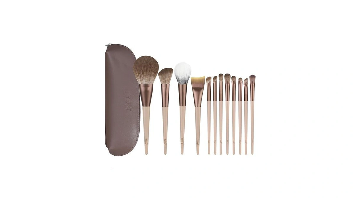 Msq Makeup Brushes 12pcs Powder Brushes Foundation Brush Premium Synthetic