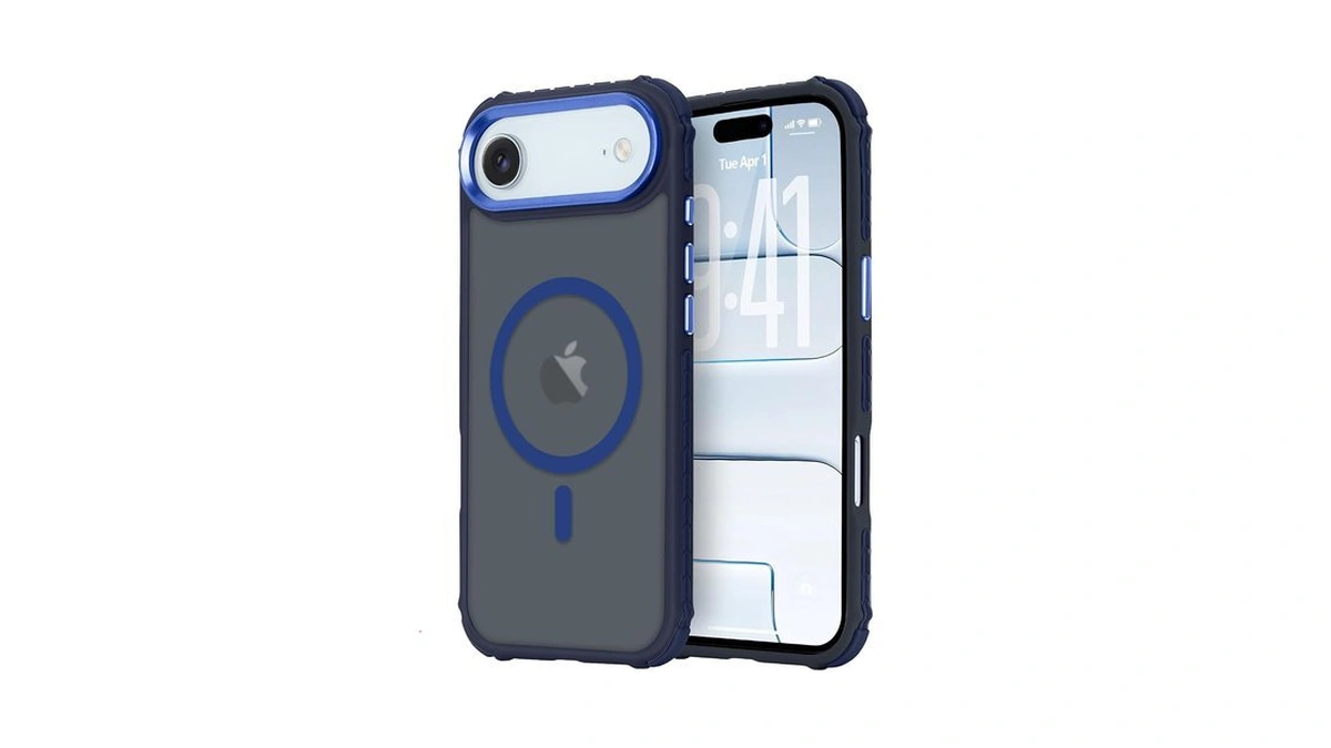 Llz.coque For Iphone Air Case Compatible With Magsafe, Blue