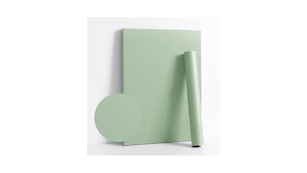Dimoon 78.7''x17.7'' Green Peel And Stick Wallpaper Contact Paper Modern