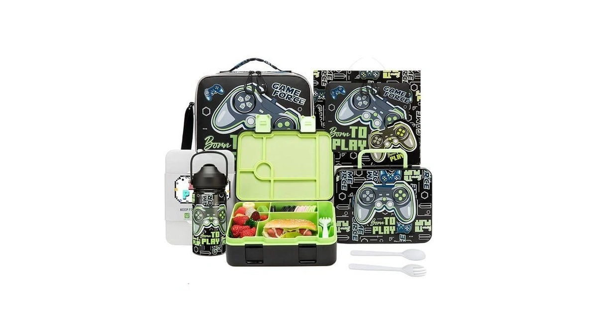 Oruiji Kids Bento Lunch Box With Insulated Lunch Bag,stainless Steel