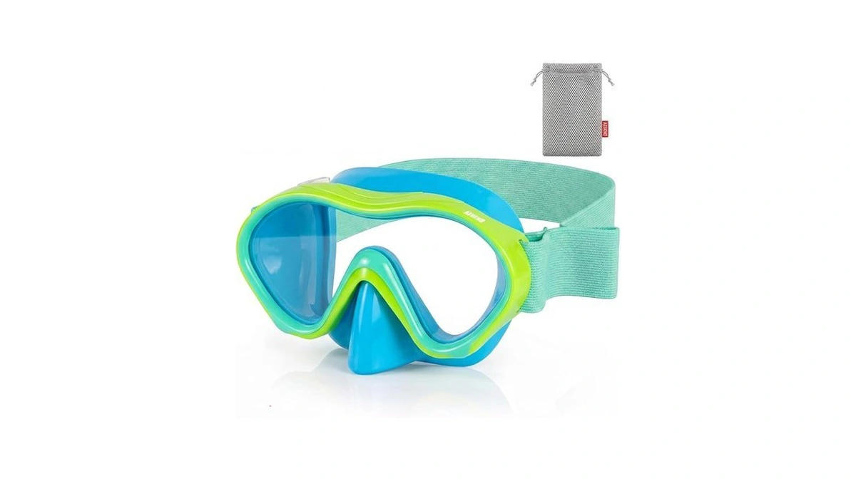 Aegend Kids Swim Goggles Snorkel Diving Goggles With Nose Cover