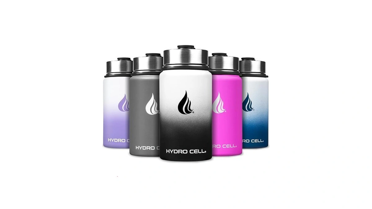 Hydro Cell Stainless Steel Insulated Water Bottle With Straw -