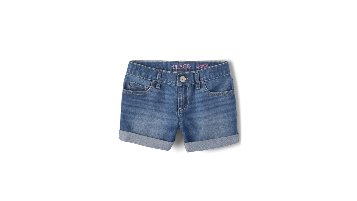 The Children Placeroll Cuff Shortierose Wash
