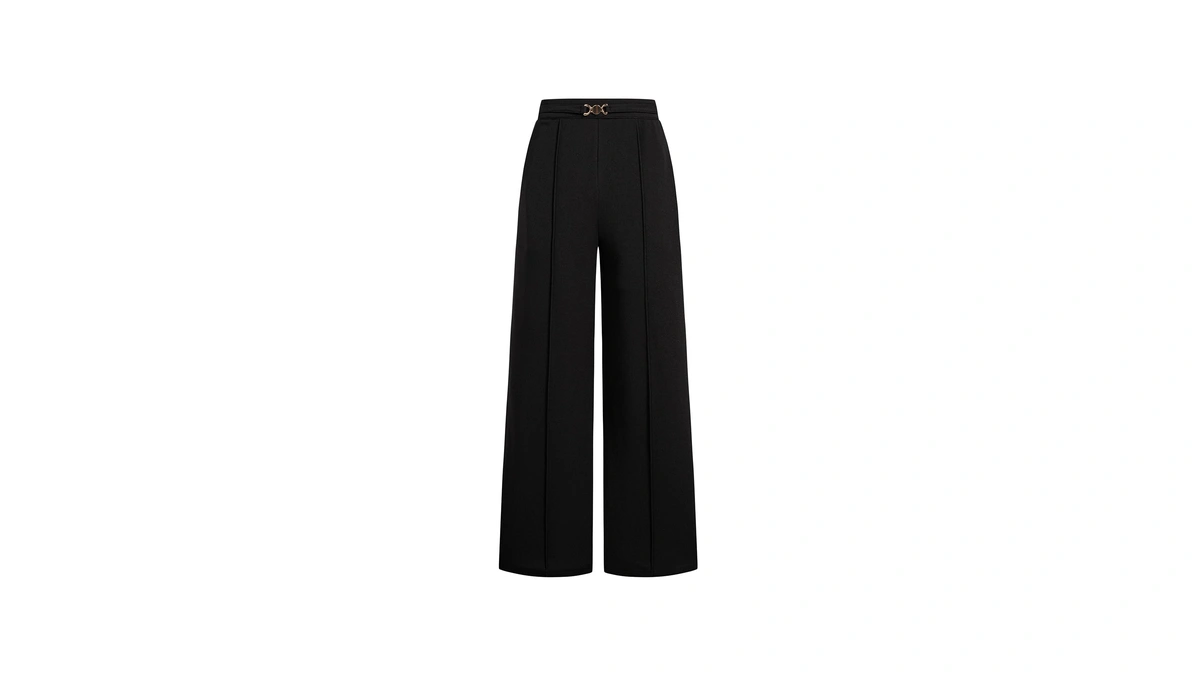 Evaelss Wide Leg Pants Women Straight Elastic...