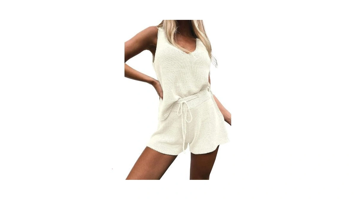 Imily Bela Women's Summer Lounge Sets Knit 2 Piece Outfits