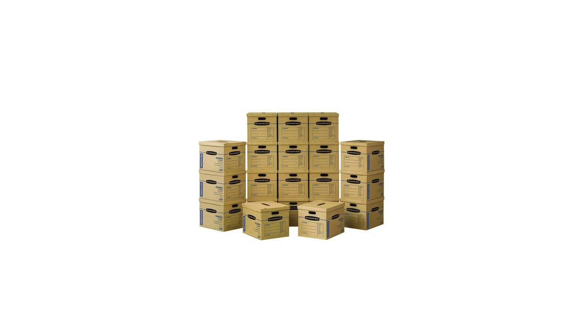 Bankers Box 20-pack Medium Classic Moving Boxes With Reinforced Handles
