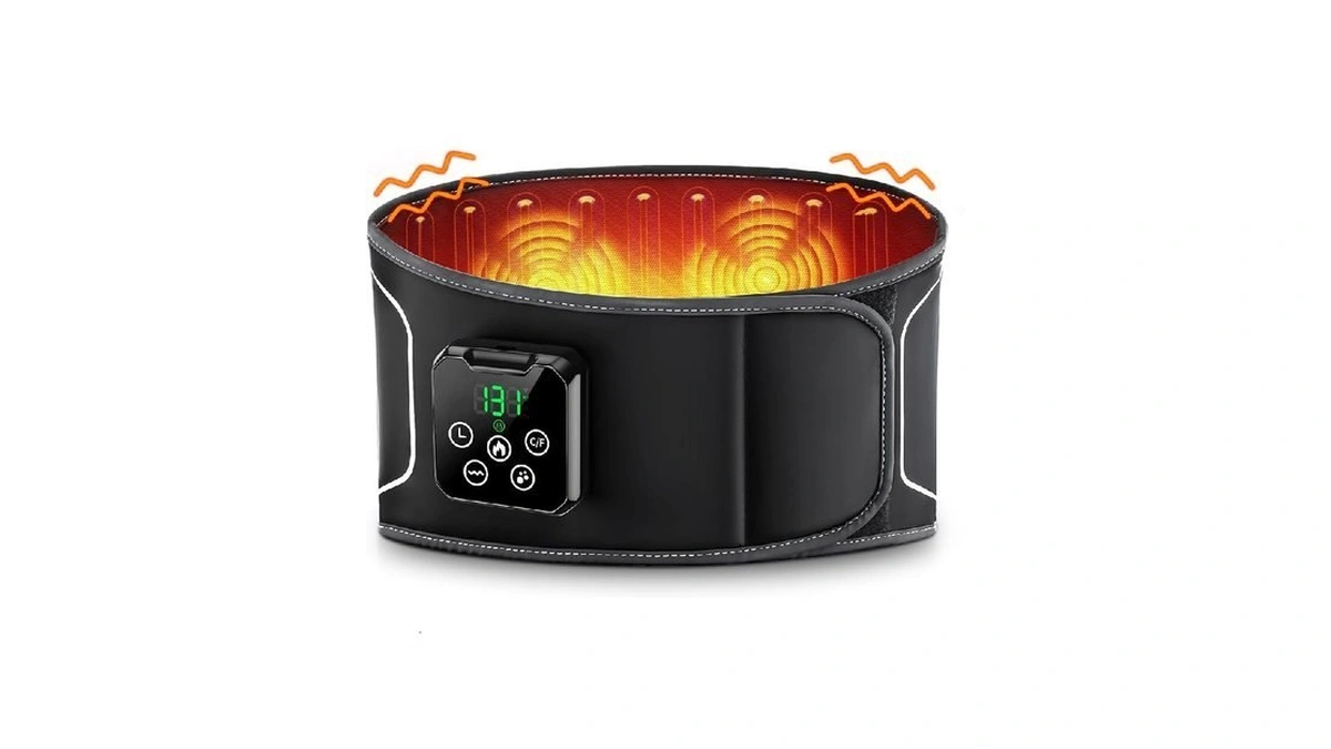 3d Airbag Heating Pad For Back With Auto-inflatable Massage