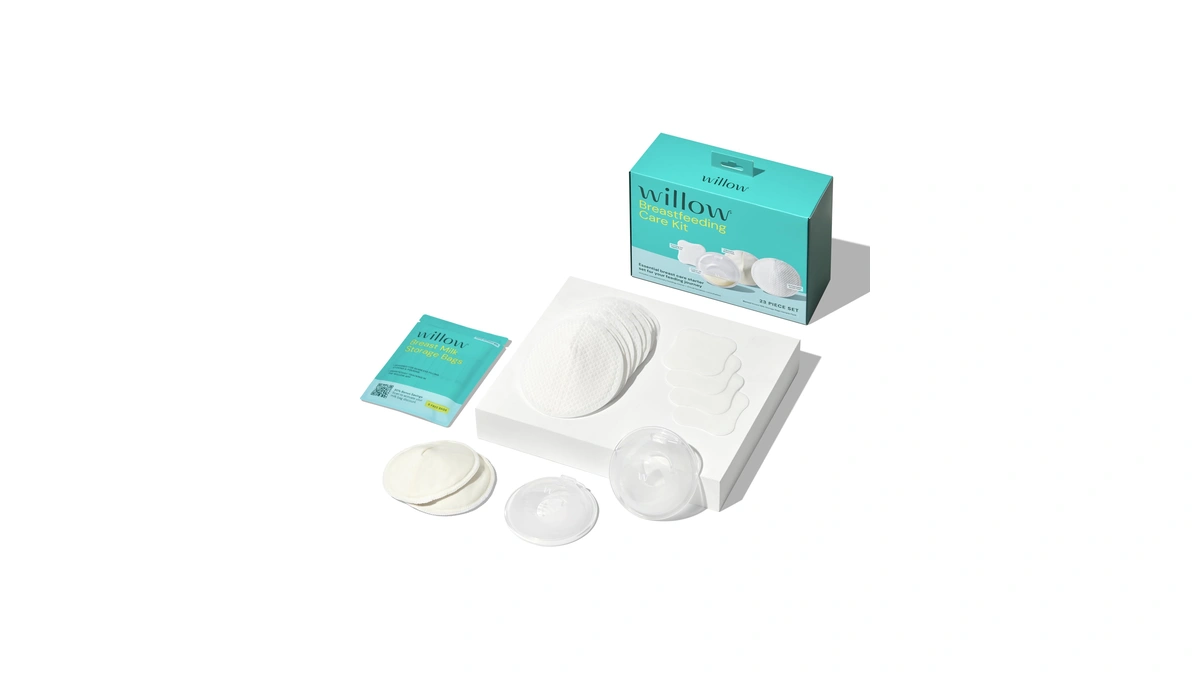 Willow - Breastfeeding Essentials Care Kit - Breast Pads &