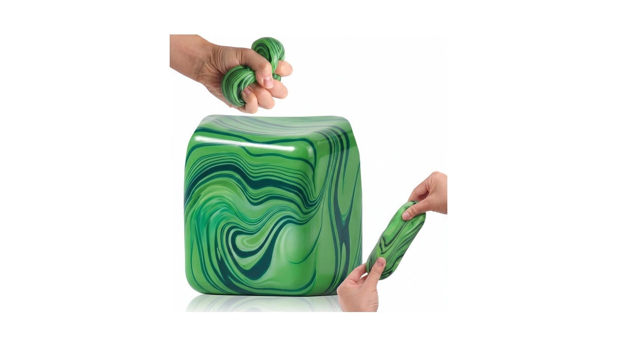 1 Pack Fidget Toys Squishy Stress Cube, Stress Balls For