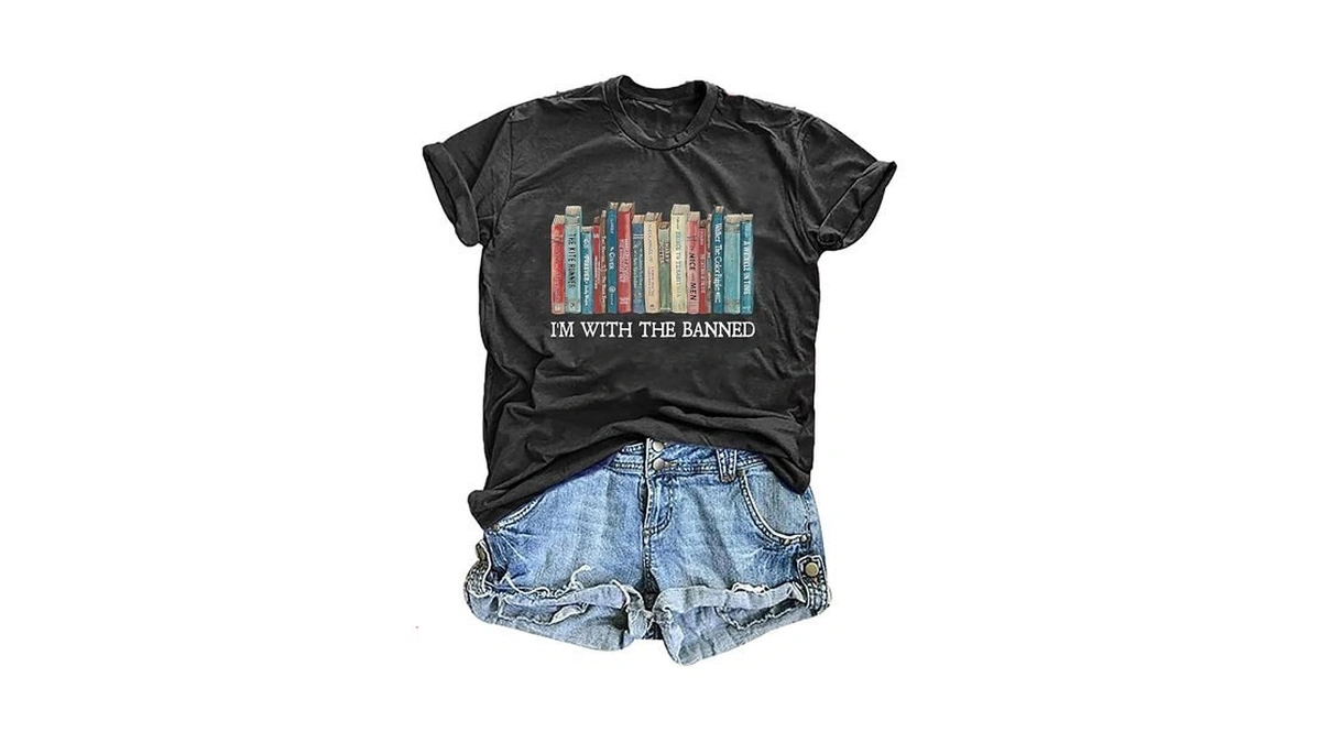 Books Shirts For Women Reading T-shirt Book Lover Tops Funny