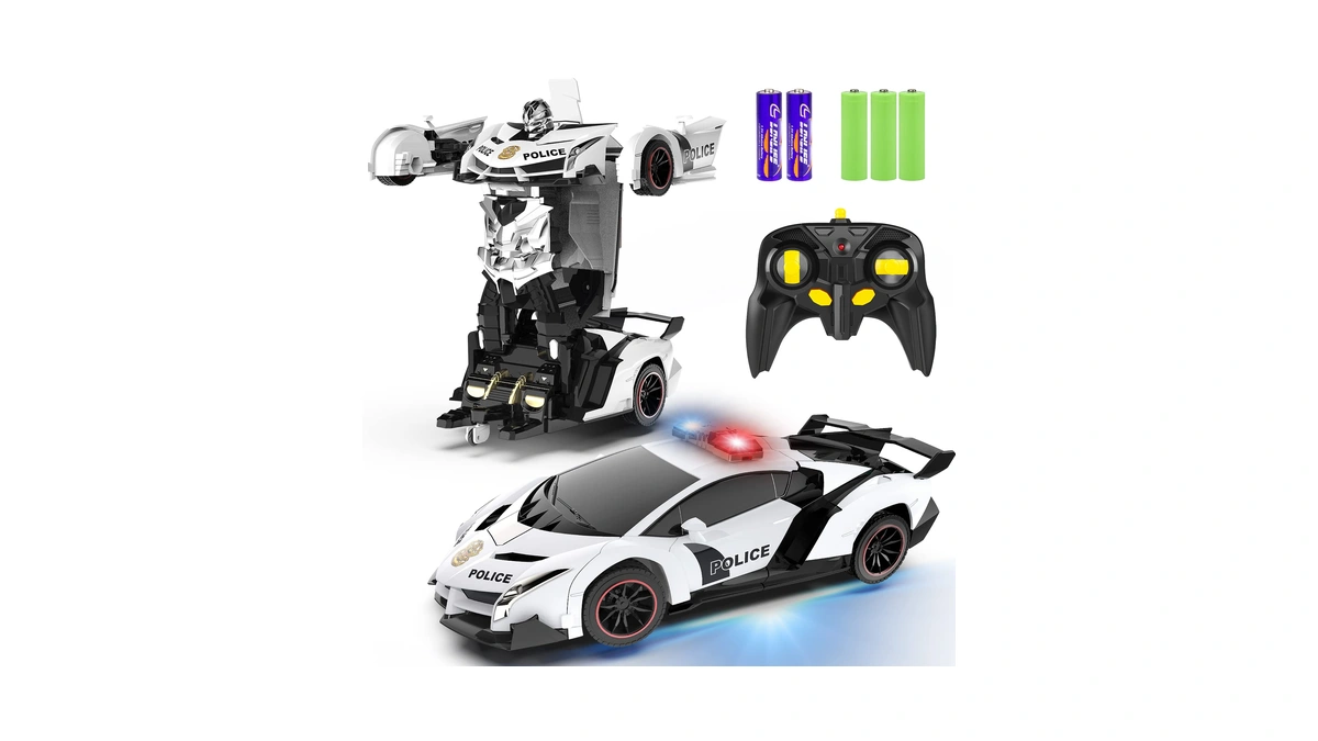 Fdj Remote Control Car - Transform Toys Car Robot, One