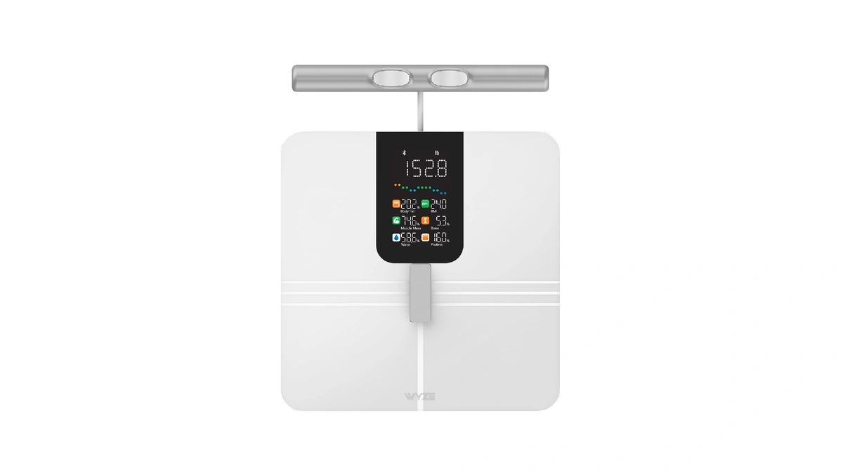 Wyze Smart Scale Bodyscan With Handle, 8-electrode Body Composition Scale