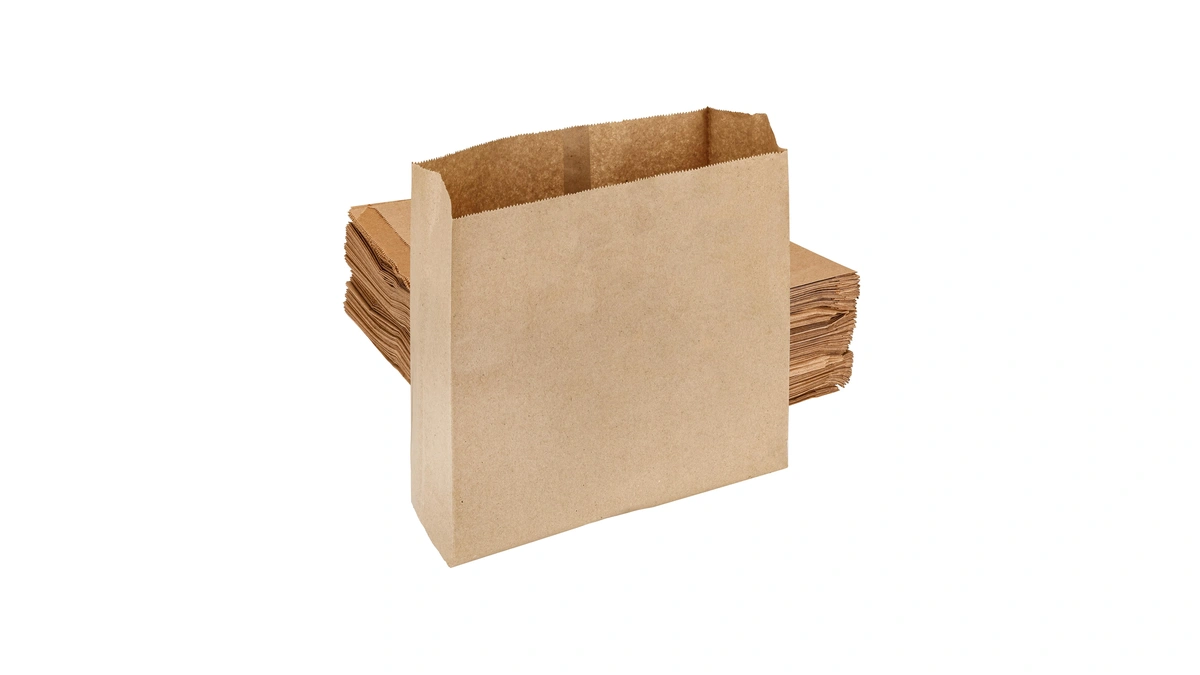 Hospeco Hs-6141 Waxed Kraft Receptacle Liner Bags, 250 Count -