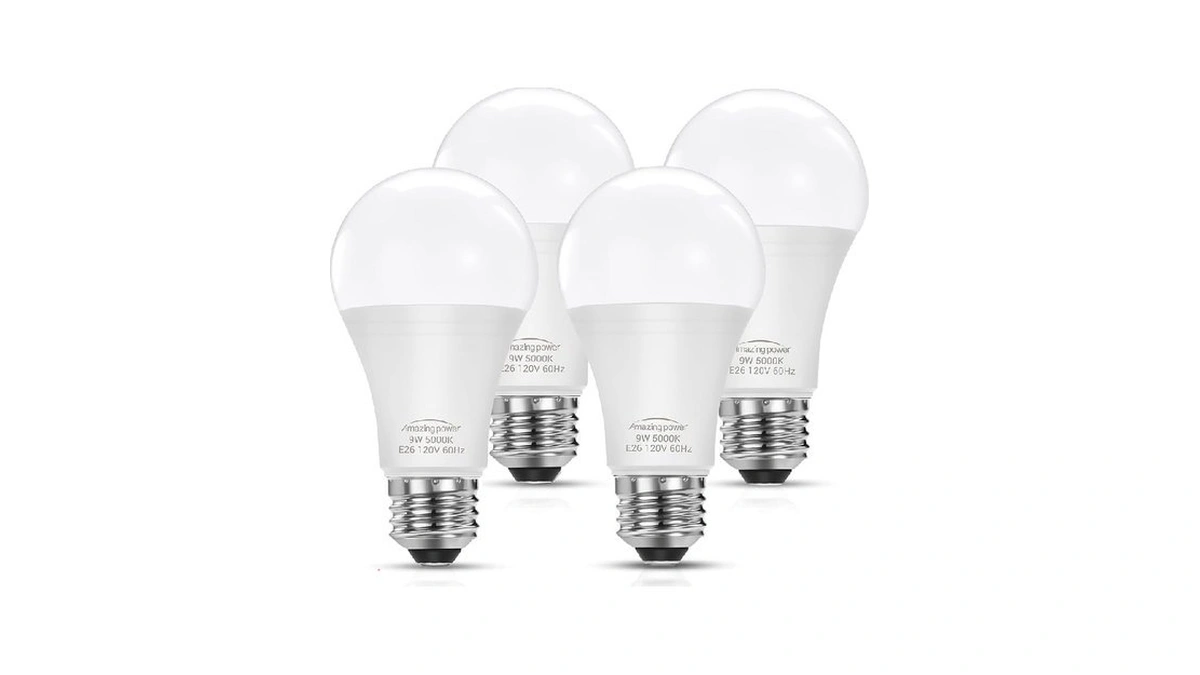 Amazing Power 60w Equivalent E26 Led Bulbs, Daylight White 5000k