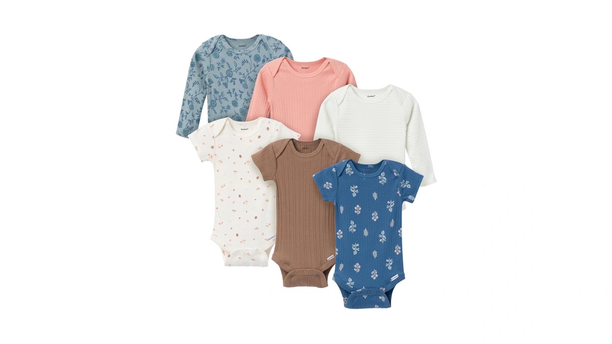 Gerber Unisex Baby Multi-pack Onesies Bodysuits (short And Long Sleeve),