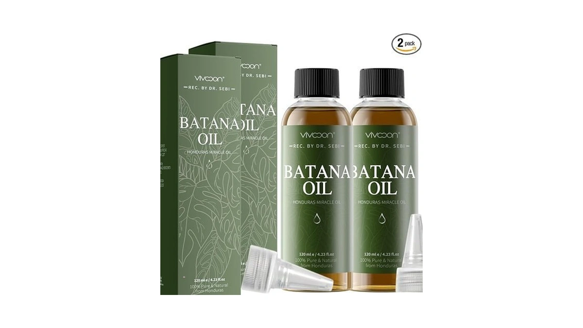 Vivccon Batana Oil Kit For Hair Growth, Pack Of 2,