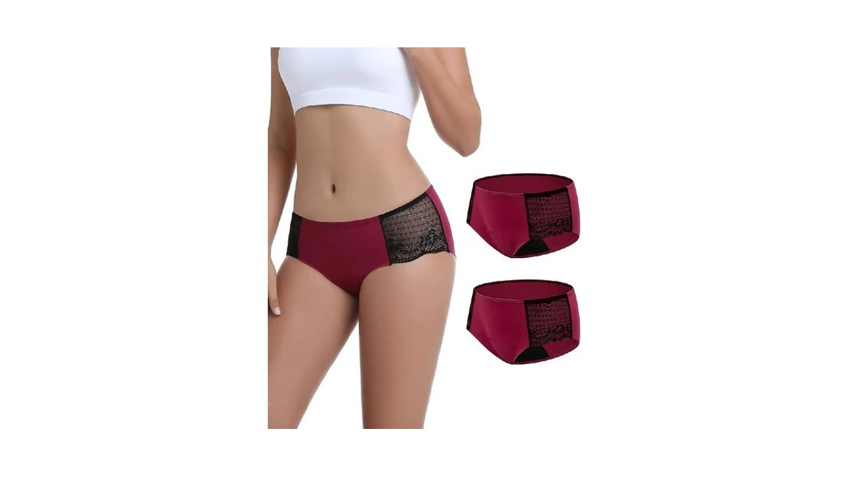 Amazon code: Carer Period Underwear For Women, Seamle