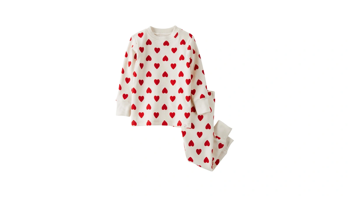 Little Planet By Carter's Neutral 2-piece Pajamas Made With Organic