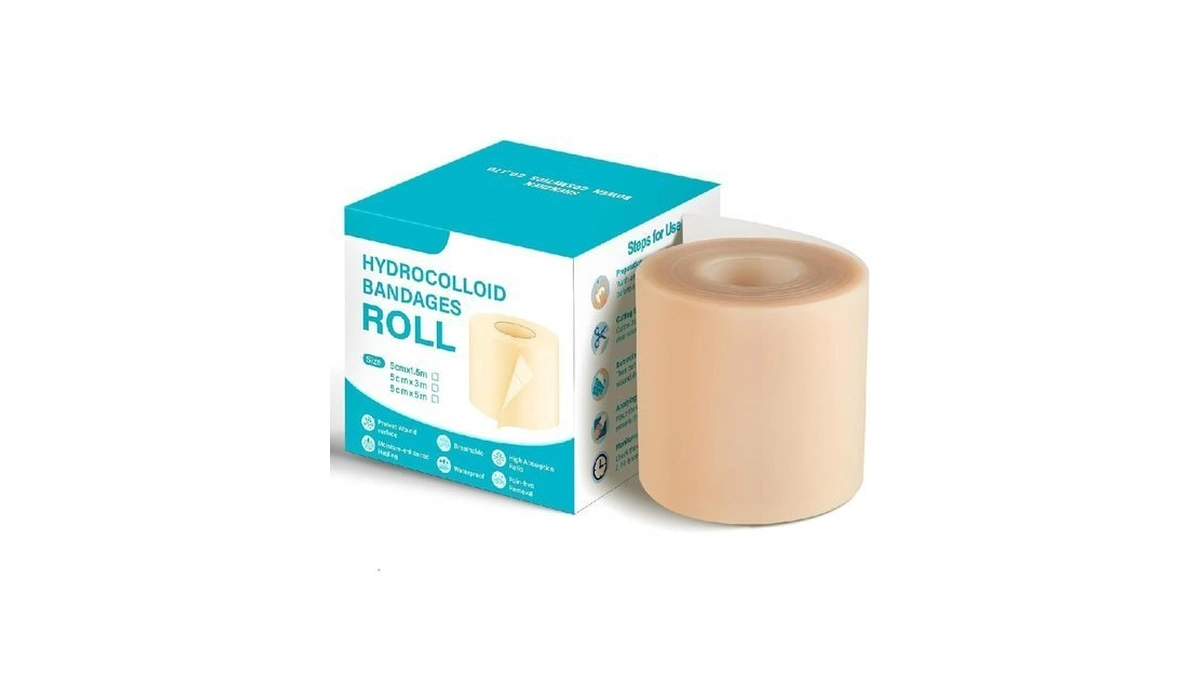 2in*16.4ft Hydrocolloid Roll For Acne & Scarring,large Hydrocolloid Patch Bandages