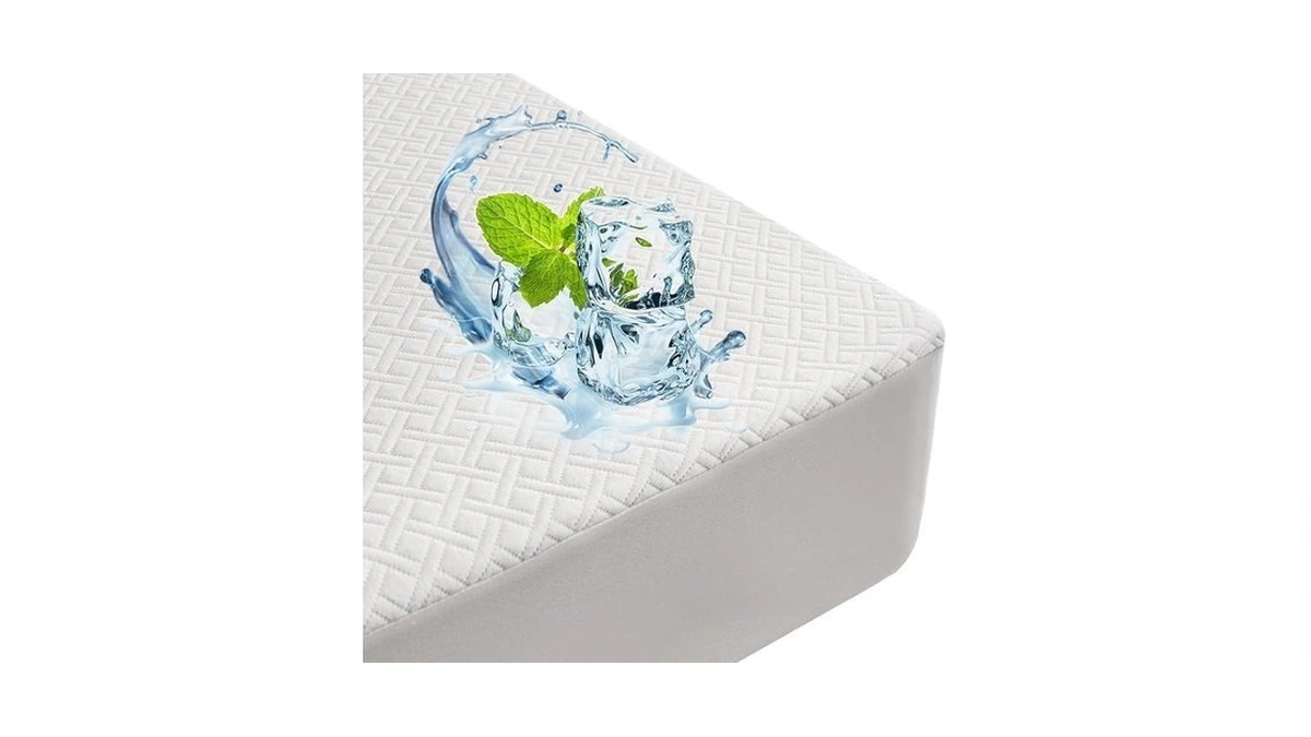 Premium Bamboo Mattress Protector – King Size, Waterproof, & Ultra