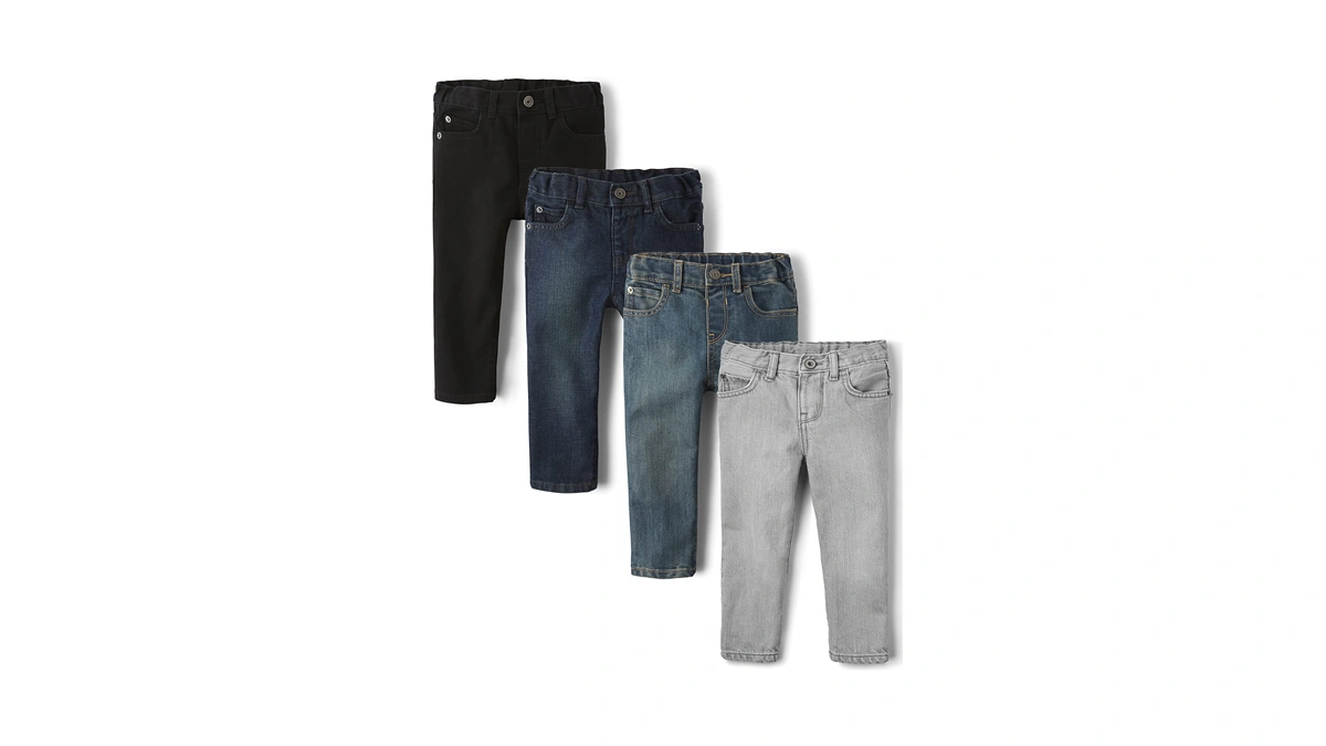 The Children's Placebaby Boysand Toddler Multipack Basic Skinny Jeanstide Pool/black/deep