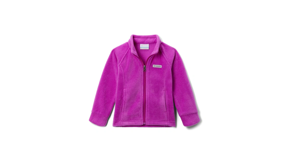 Columbia Baby Benton Springs Fleece, Bright Plum, 12/18