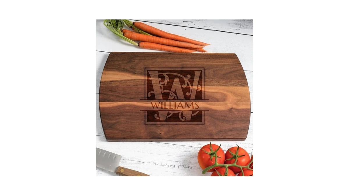 Blue Ridge Mountain Gifts Personalized Cutting Board For Wedding Or