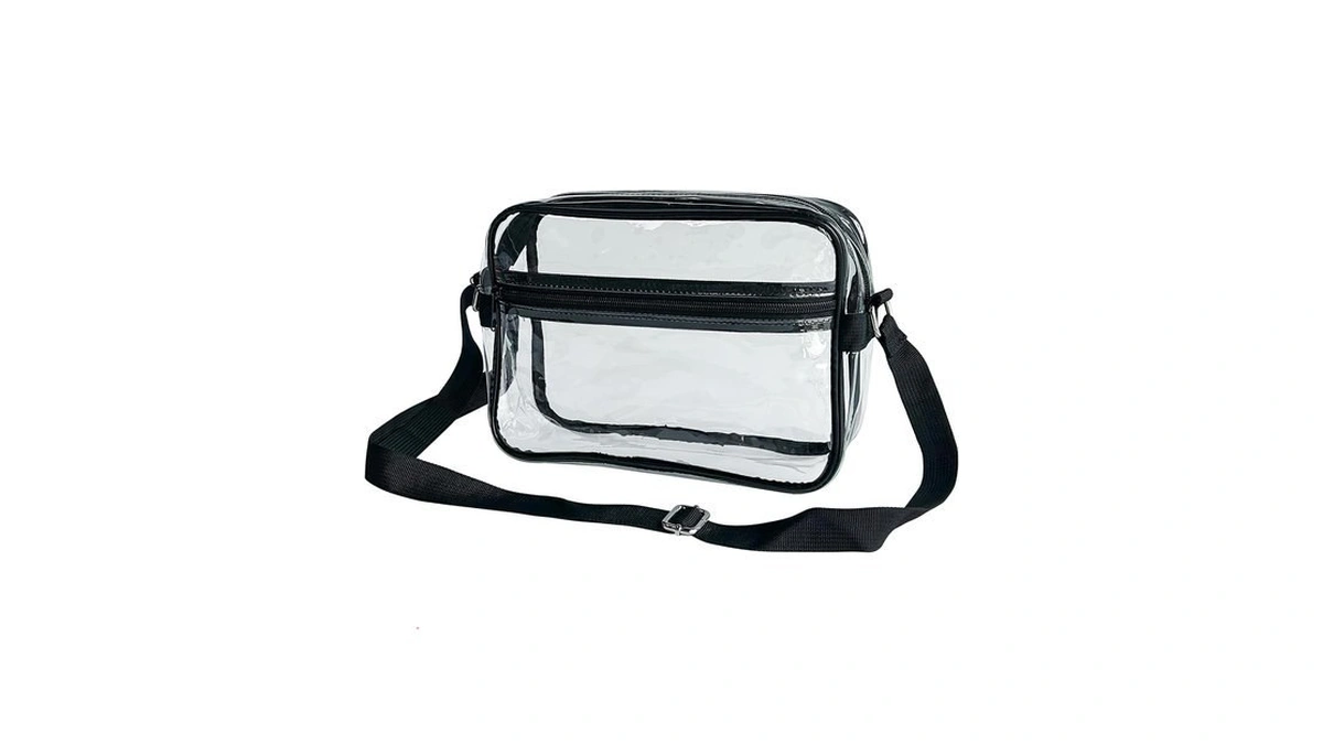 Toteprint Transparent Pvc Crossbody Bags For Women, Clear Bag For