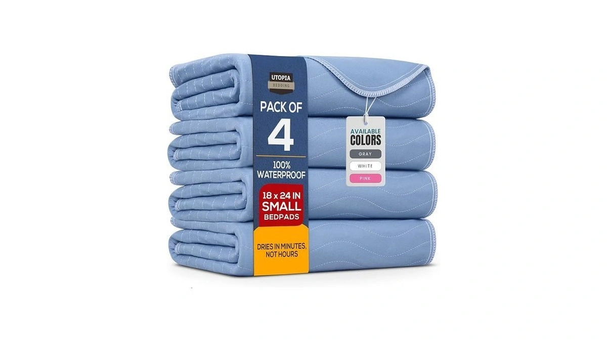Utopia Bedding Washable Underpads 18" X 24" (pack Of 4),
