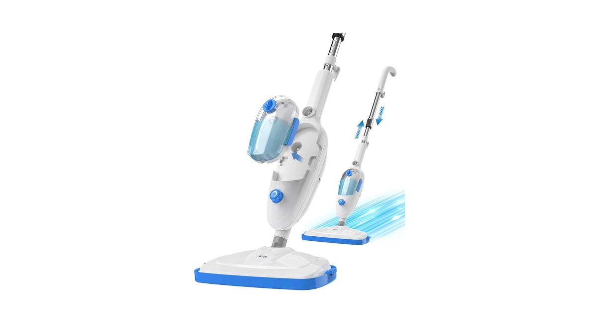 Steam Mop For Hardwood Floor Cleaning, Floor Steamer Cleaner Lightweight