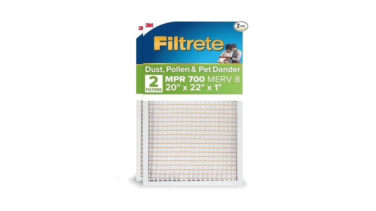 Filtrete 20x22x1 Ac Furnace Air Filter, Mpr 700, Merv 8,