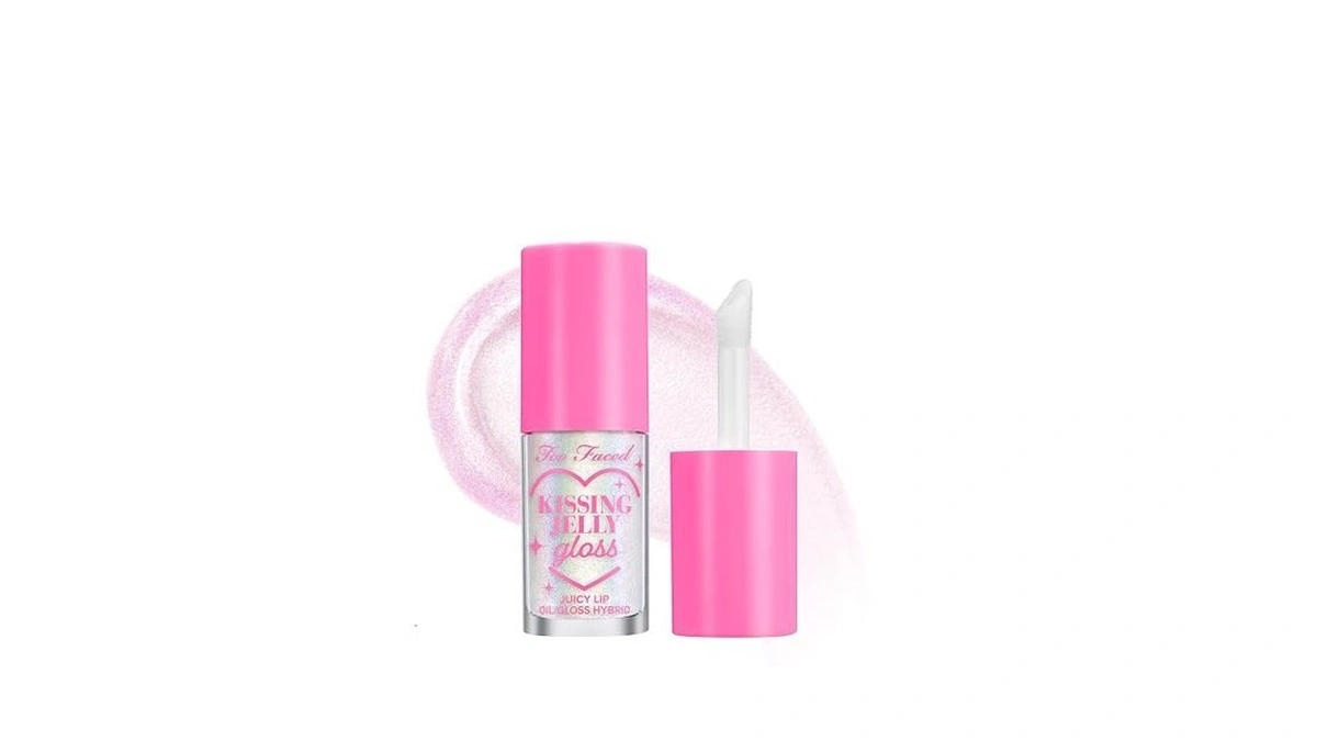 Too Faced Kissing Jelly Lip Oil + Gloss | Hydrating