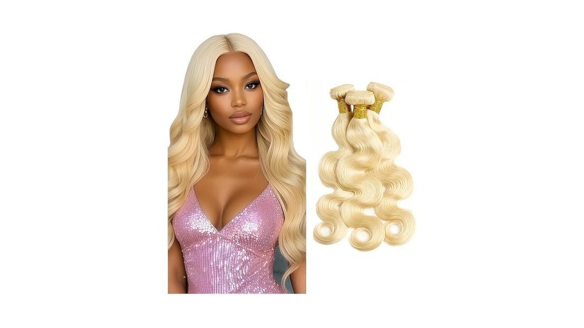 Kodrhar 613 Bundles Blonde Human Hair Bundle 24 26 28