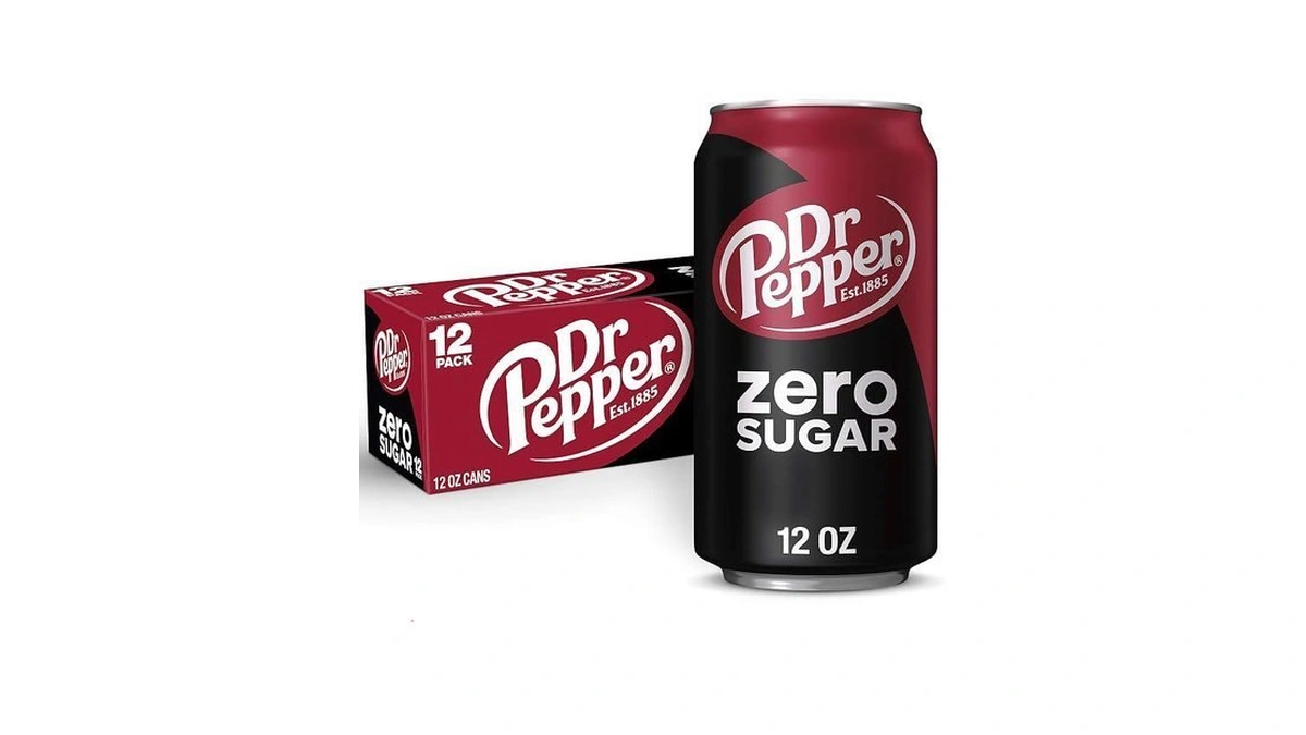 Dr Pepper, Zero Sugar, 12 Ounce, 12 Count